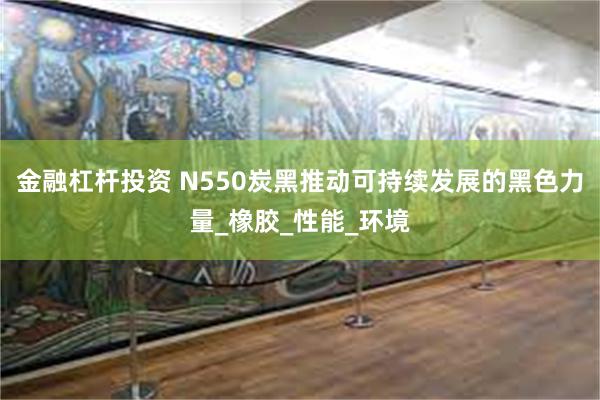 金融杠杆投资 N550炭黑推动可持续发展的黑色力量_橡胶_性能_环境